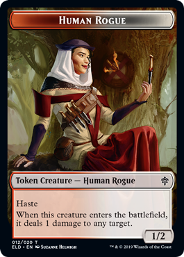 Human Rogue (1/2, red and white)