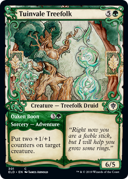 Tuinvale Treefolk // Oaken Boon