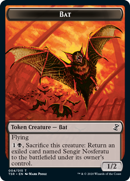 Bat (1/2, flying)