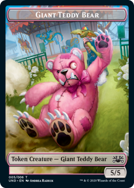 Acorn Stash // Giant Teddy Bear (5//5)