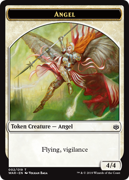 Angel (4/4, flying, vigilance)
