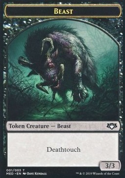 Beast (3/3, deathtouch)