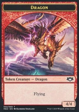 Dragon (4/4, flying)