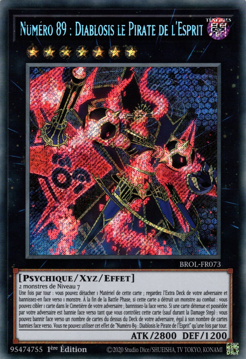 Number 89: Diablosis the Mind Hacker - Yu-Gi-Oh! card - Playin by