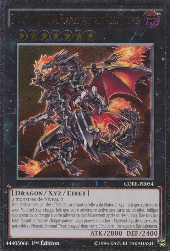 Red-Eyes Flare Metal Dragon