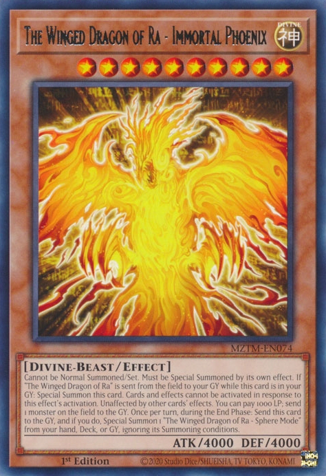 The Winged Dragon of Ra - Immortal Phoenix