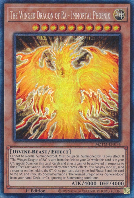 The Winged Dragon of Ra - Immortal Phoenix