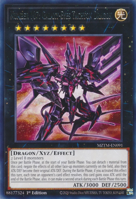 Number 107: Galaxy-Eyes Tachyon Dragon