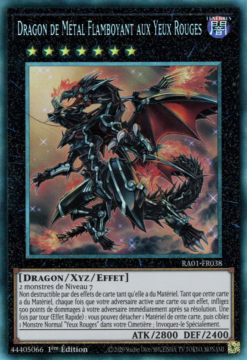 Red-Eyes Flare Metal Dragon