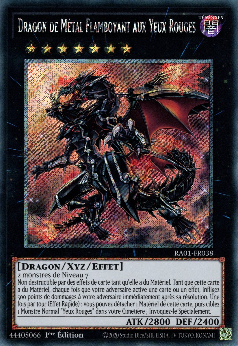 Red-Eyes Flare Metal Dragon