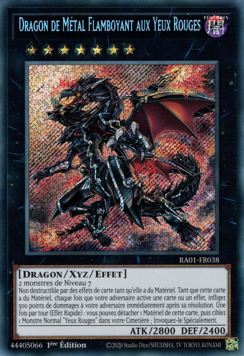 Red-Eyes Flare Metal Dragon