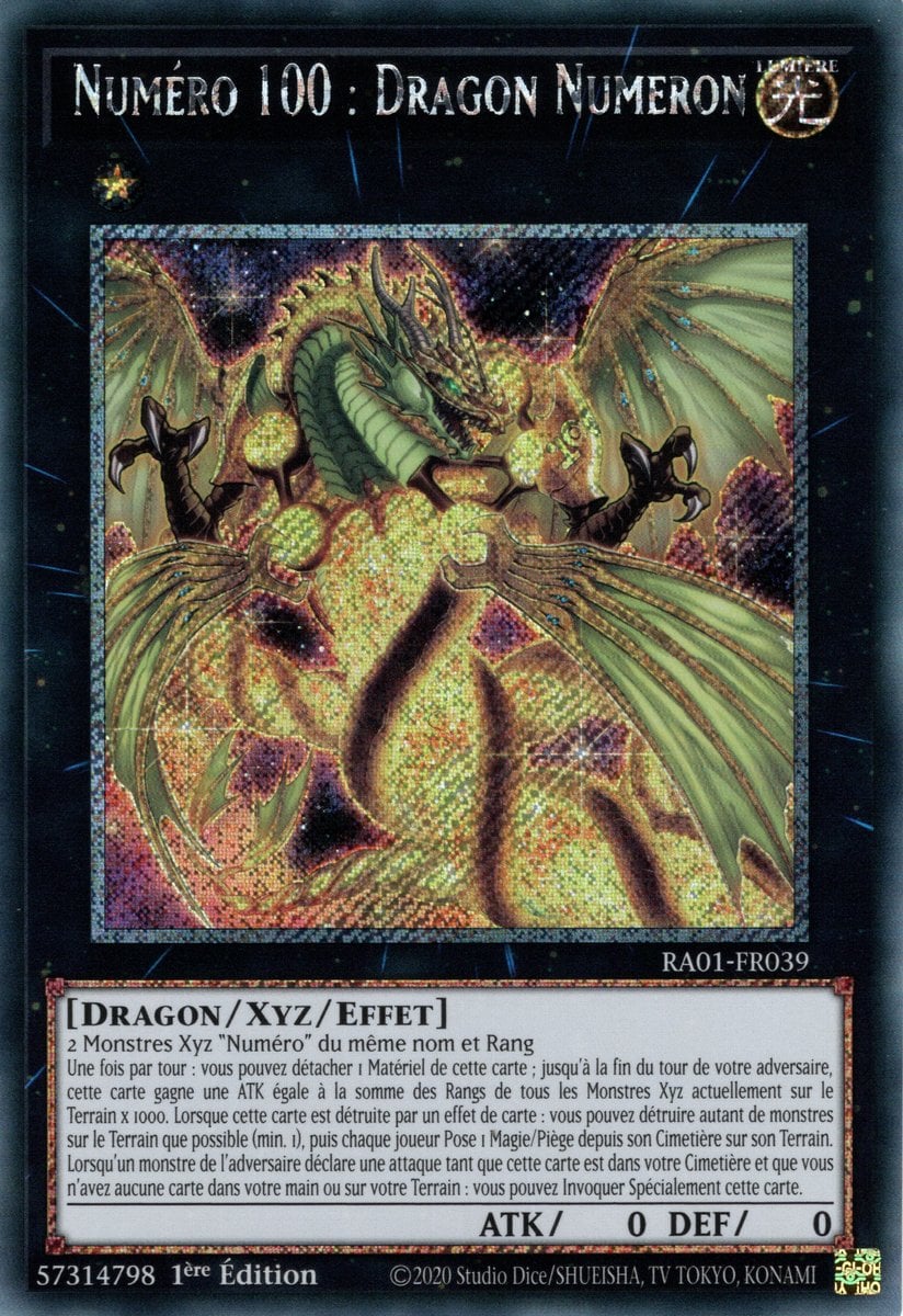 Number 100: Numeron Dragon