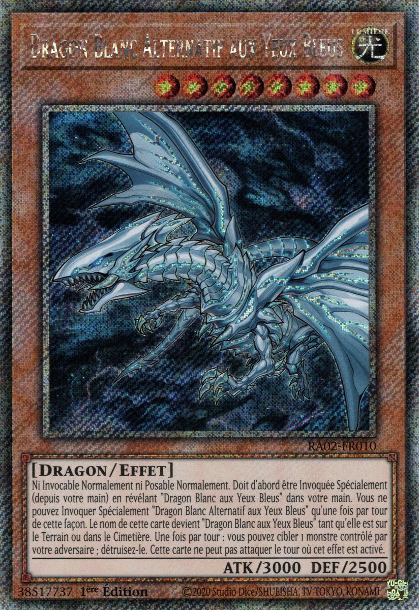 Blue-Eyes Alternative White Dragon