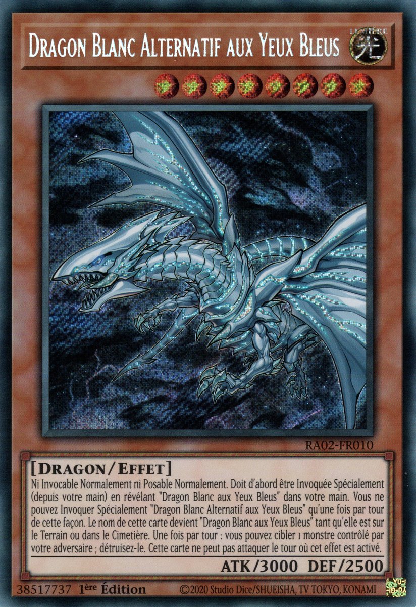 Blue-Eyes Alternative White Dragon