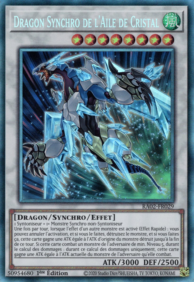 Crystal Wing Synchro Dragon