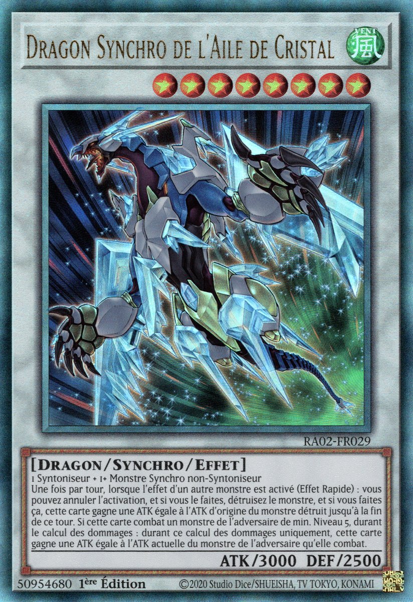 Crystal Wing Synchro Dragon