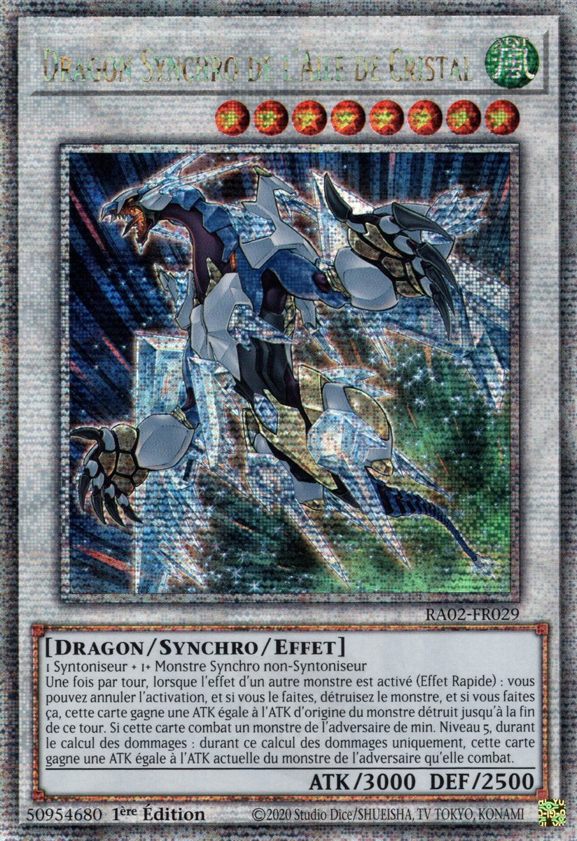 Crystal Wing Synchro Dragon