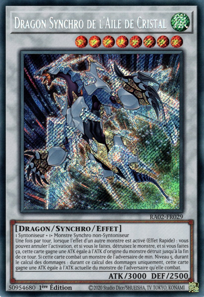 Crystal Wing Synchro Dragon