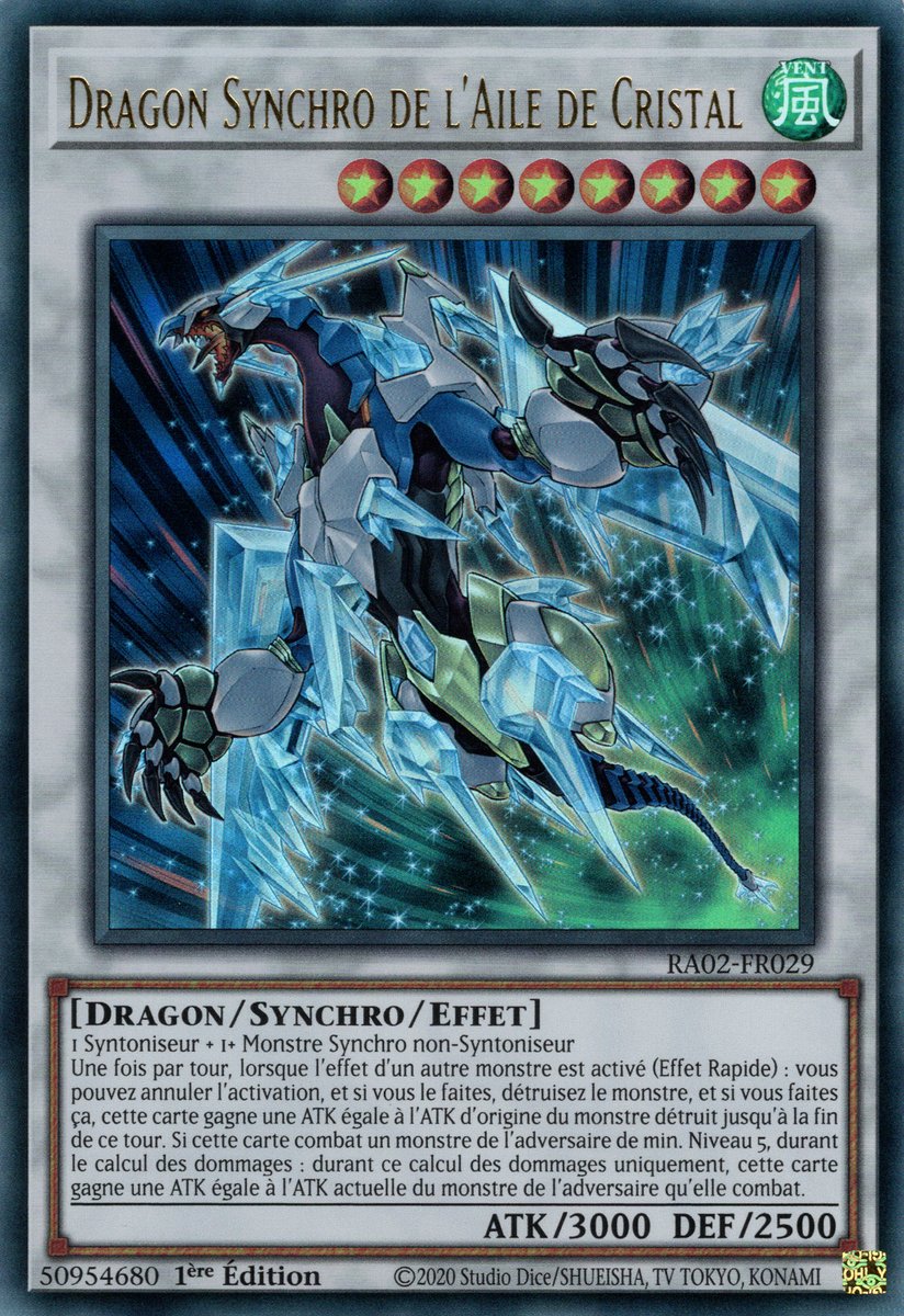 Crystal Wing Synchro Dragon