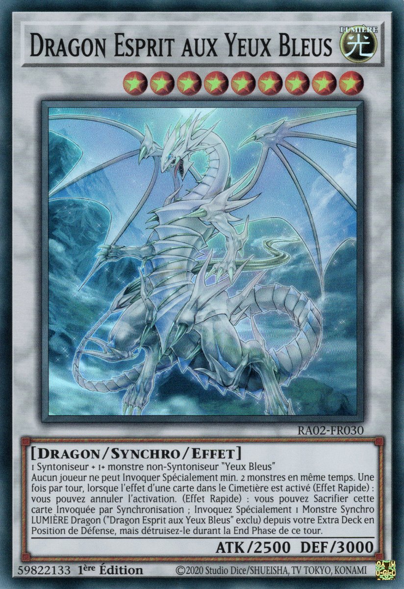 Blue-Eyes Spirit Dragon