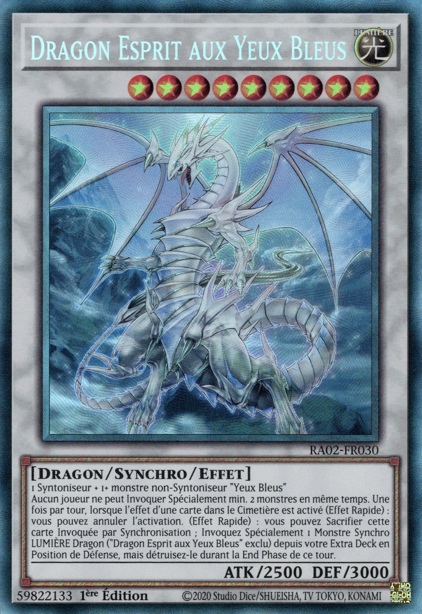 Blue-Eyes Spirit Dragon