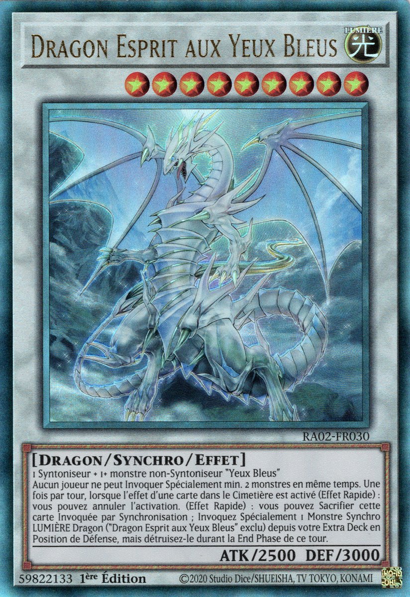 Blue-Eyes Spirit Dragon