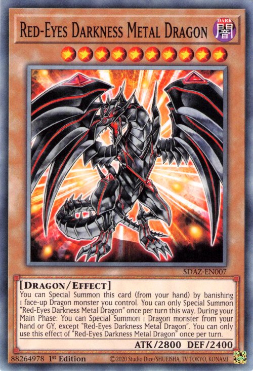 Red-Eyes Darkness Metal Dragon