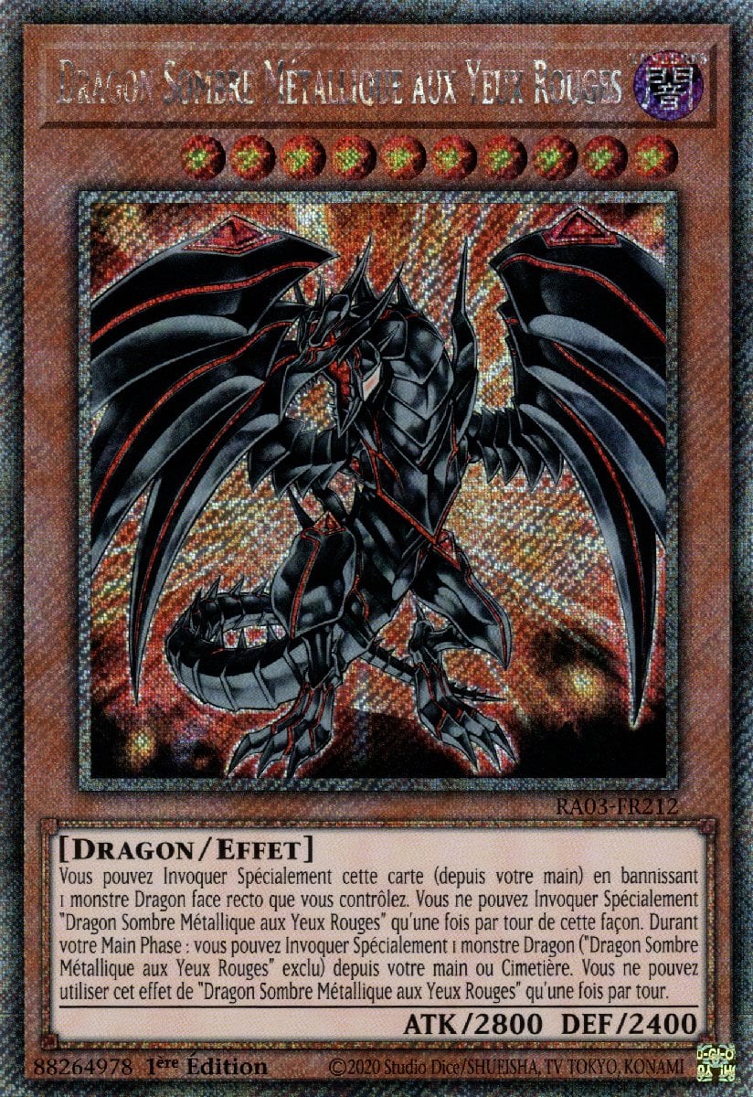 Red-Eyes Darkness Metal Dragon