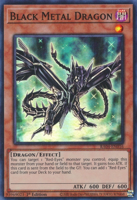 Black Metal Dragon