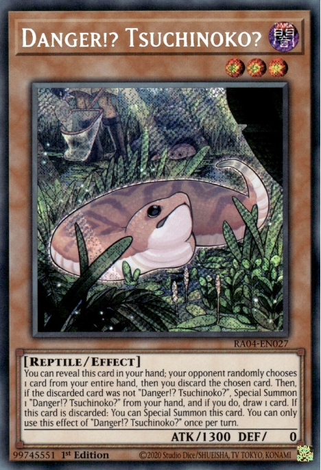 Danger!? Tsuchinoko?