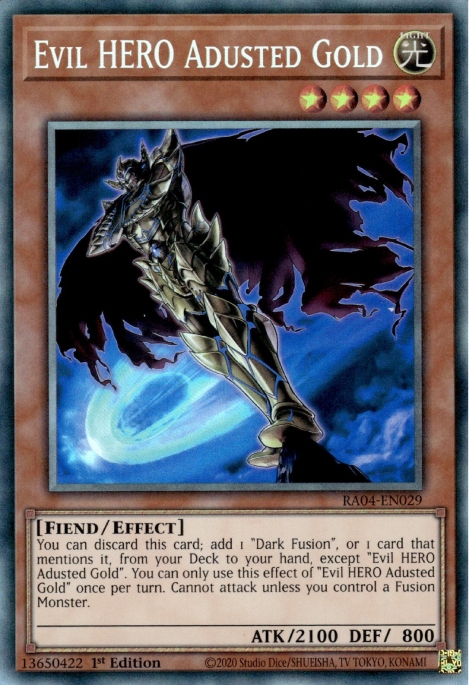 Evil HERO Adusted Gold