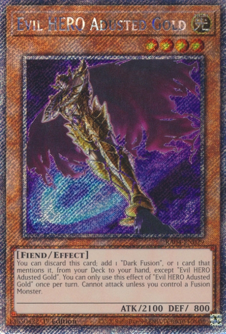 Evil HERO Adusted Gold