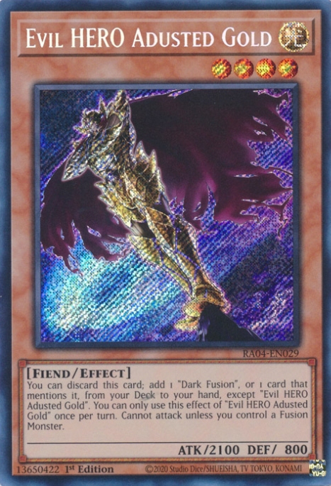 Evil HERO Adusted Gold