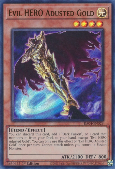 Evil HERO Adusted Gold