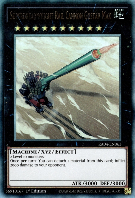 Superdreadnought Rail Cannon Gustav Max