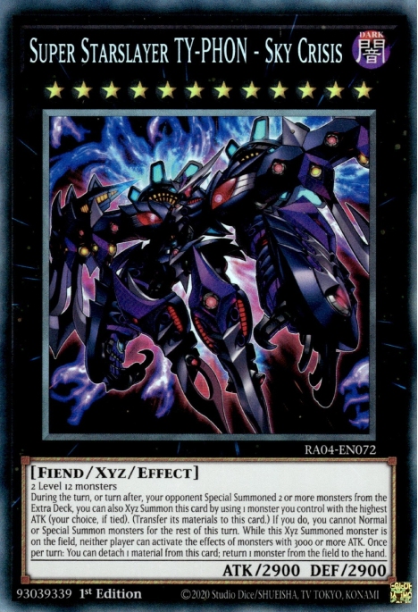 Super Starslayer TY-PHON - Sky Crisis