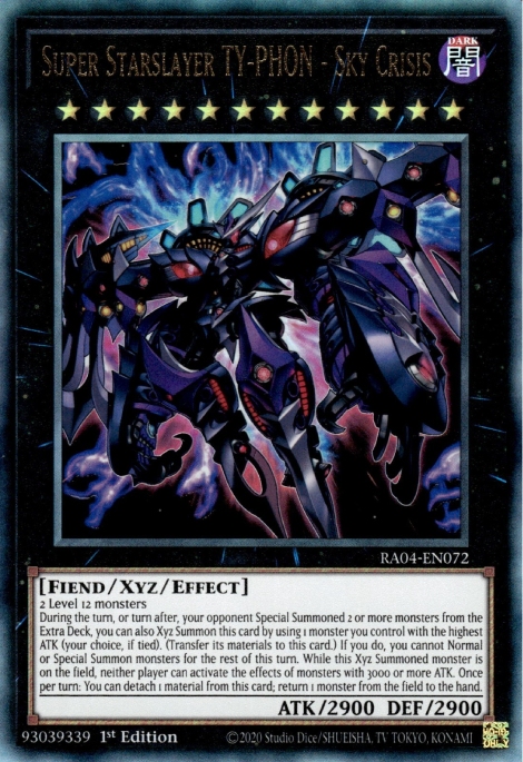 Super Starslayer TY-PHON - Sky Crisis