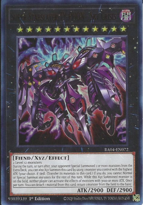 Super Starslayer TY-PHON - Sky Crisis