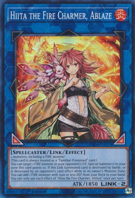 Hiita the Fire Charmer, Ablaze