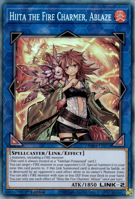 Hiita the Fire Charmer, Ablaze