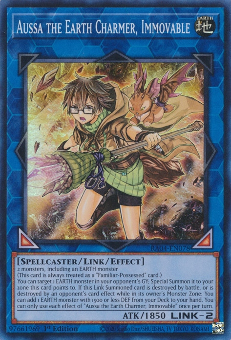 Aussa the Earth Charmer, Immovable