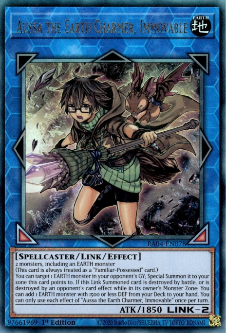 Aussa the Earth Charmer, Immovable