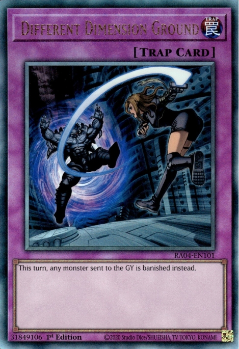 Different Dimension Ground