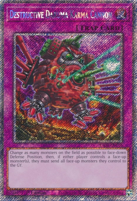 Destructive Daruma Karma Cannon
