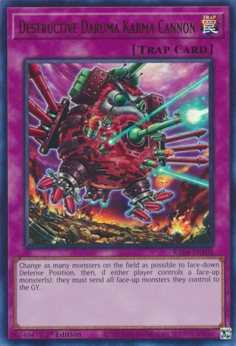 Destructive Daruma Karma Cannon