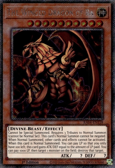 The Winged Dragon of Ra