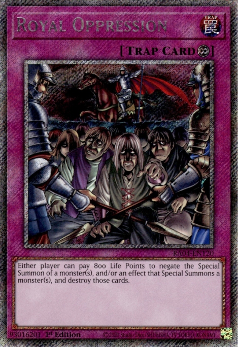 Royal Oppression