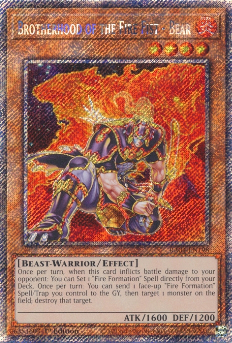 Brotherhood of the Fire Fist - Bear