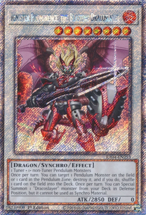 Ignister Prominence, the Blasting Dracoslayer