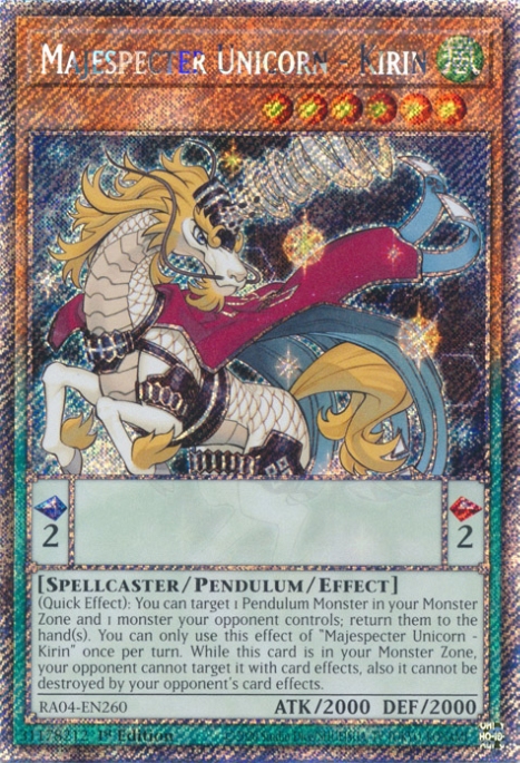 Majespecter Unicorn - Kirin